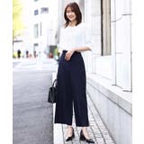[名品シリーズ]ストレッチワイドパンツ/洗える/WEB限定サイズ | OFUON | 詳細画像10 