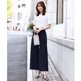 [名品シリーズ]ストレッチワイドパンツ/洗える/WEB限定サイズ | OFUON | 詳細画像13 