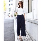 [名品シリーズ]ストレッチワイドパンツ/洗える/WEB限定サイズ | OFUON | 詳細画像15 