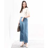 [名品シリーズ]ストレッチワイドパンツ/洗える/WEB限定サイズ | OFUON | 詳細画像19 