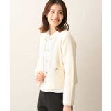 ミニブークレーニットカーディガン/洗える/WEB限定サイズあり | OFUON | 詳細画像2 