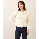 ミニブークレーニットカーディガン/洗える/WEB限定サイズあり | OFUON | 詳細画像26 