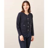 ミニブークレーニットカーディガン/洗える/WEB限定サイズあり | OFUON | 詳細画像28 