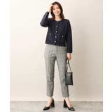 ミニブークレーニットカーディガン/洗える/WEB限定サイズあり | OFUON | 詳細画像9 