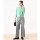 ダイヤ柄ニットカーディガン/洗える/WEB限定サイズあり | OFUON | 詳細画像12 