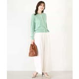 ダイヤ柄ニットカーディガン/洗える/WEB限定サイズあり | OFUON | 詳細画像14 