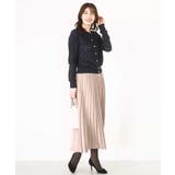 ダイヤ柄ニットカーディガン/洗える/WEB限定サイズあり | OFUON | 詳細画像17 