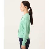 ダイヤ柄ニットカーディガン/洗える/WEB限定サイズあり | OFUON | 詳細画像22 