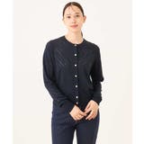 ダイヤ柄ニットカーディガン/洗える/WEB限定サイズあり | OFUON | 詳細画像28 