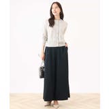 ダイヤ柄ニットカーディガン/洗える/WEB限定サイズあり | OFUON | 詳細画像7 