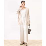 着流しニットカーディガン/洗える/WEB限定 | OFUON | 詳細画像9