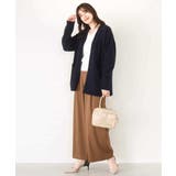 ソフト起毛ニットカーディガン/洗える/WEB限定サイズあり | OFUON | 詳細画像9 