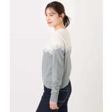 スカラップレース配色ニットカーディガン/洗える/WEB限定サイズあり | OFUON | 詳細画像20