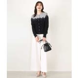 スカラップレース配色ニットカーディガン/洗える/WEB限定サイズあり | OFUON | 詳細画像9