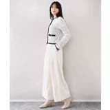 ラメ入りツイードニットジャケット/洗える/WEB限定サイズあり | OFUON | 詳細画像10 