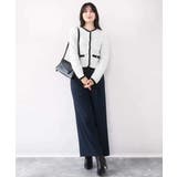 ラメ入りツイードニットジャケット/洗える/WEB限定サイズあり | OFUON | 詳細画像11 