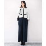 ラメ入りツイードニットジャケット/洗える/WEB限定サイズあり | OFUON | 詳細画像13 