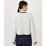 ラメ入りツイードニットジャケット/洗える/WEB限定サイズあり | OFUON | 詳細画像20 