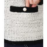 ラメ入りツイードニットジャケット/洗える/WEB限定サイズあり | OFUON | 詳細画像23 