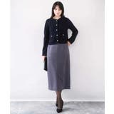 ラメ入りツイードニットジャケット/洗える/WEB限定サイズあり | OFUON | 詳細画像4 