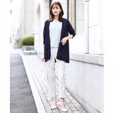 着流しシアーニットカーディガン/洗える | OFUON | 詳細画像16 