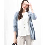 着流しシアーニットカーディガン/洗える | OFUON | 詳細画像29 