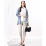 着流しシアーニットカーディガン/洗える | OFUON | 詳細画像30 