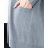 着流しシアーニットカーディガン/洗える | OFUON | 詳細画像8 