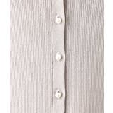 パール調釦デザイン五分袖ニットカーディガン/洗える | OFUON | 詳細画像30 