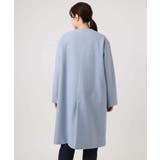 ウール混ノーカラーコート/WEB限定サイズあり | OFUON | 詳細画像15 