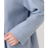 ウール混ノーカラーコート/WEB限定サイズあり | OFUON | 詳細画像17 