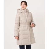 ベルト付きスムースタフタロングダウン/WEB限定サイズあり | OFUON | 詳細画像13 