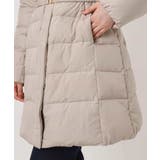 ベルト付きスムースタフタロングダウン/WEB限定サイズあり | OFUON | 詳細画像20 