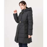 ベルト付きスムースタフタロングダウン/WEB限定サイズあり | OFUON | 詳細画像30 