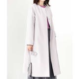 グレージュ | ベーシックノーカラーコート/洗える/WEB限定サイズあり | OFUON