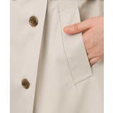 ベーシックツイルトレンチコート/洗える/WEB限定 | OFUON | 詳細画像19 