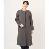 ベーシックノーカラーコート/洗える/WEB限定 | OFUON | 詳細画像13 