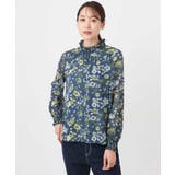 クラシックフラワープリント シフォンブラウス/洗える | MK MICHEL KLEIN | 詳細画像17