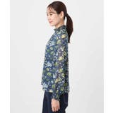 クラシックフラワープリント シフォンブラウス/洗える | MK MICHEL KLEIN | 詳細画像18