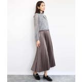 ツイード調チェックプリント シフォンブラウス/洗える | MK MICHEL KLEIN | 詳細画像12