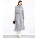 ツイード調チェックプリント シフォンブラウス/洗える | MK MICHEL KLEIN | 詳細画像14