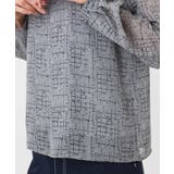 ツイード調チェックプリント シフォンブラウス/洗える | MK MICHEL KLEIN | 詳細画像22