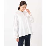 コットンレースブラウス/洗える | MK MICHEL KLEIN | 詳細画像34 