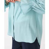 フリルネックディティールブラウス/洗える | MK MICHEL KLEIN | 詳細画像20