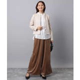 フリルネックディティールブラウス/洗える | MK MICHEL KLEIN | 詳細画像8