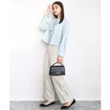 フロントフリルデザインブラウス/洗える | MK MICHEL KLEIN | 詳細画像10 