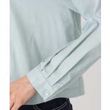 フロントフリルデザインブラウス/洗える | MK MICHEL KLEIN | 詳細画像21 