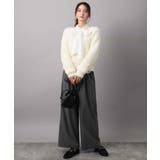 ボウタイ付きスタンドネックコットンブラウス/洗える | MK MICHEL KLEIN | 詳細画像14