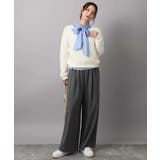 ボウタイ付きスタンドネックコットンブラウス/洗える | MK MICHEL KLEIN | 詳細画像25