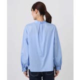 ボウタイ付きスタンドネックコットンブラウス/洗える | MK MICHEL KLEIN | 詳細画像33